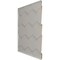 Ekena Millwork 19 5/8in. W x 19 5/8in. H Honeycomb EnduraWall Decorative 3D Wall Panel Covers 2.67 Sq. Ft. WP20X20HBCAB - alternate 6